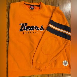 VTG NFL Gridiron Classic Bears Football sweatshirt, size XL, orange